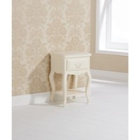 Mountrose Provencal 1 Drawer Bedside in Ivory