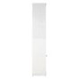 Mountrose Scroll Tall Bathroom Cabinet in White