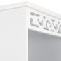 Mountrose Scroll Tall Bathroom Cabinet in White