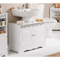 Mountrose Scroll Underbasin Unit in White