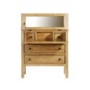 Mountrose Tuscany Solid Pine Hideaway Dressing Table and Mirror