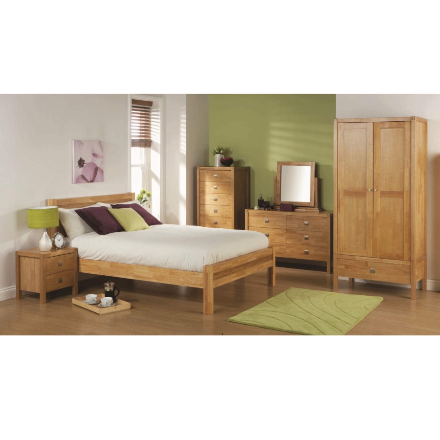 Mountrose Vienna Solid Wood 2 Door Wardrobe