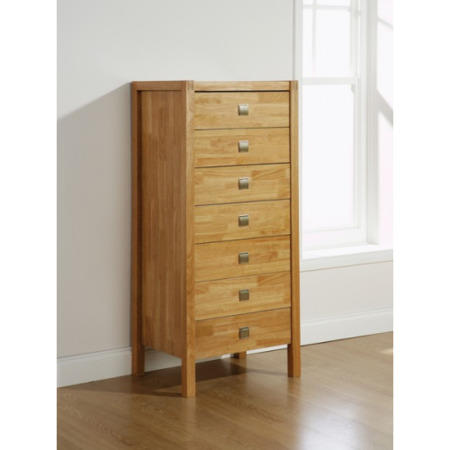 Mountrose Vienna Solid Wood 7 Drawer Tallboy