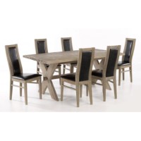 LPD Provence Solid Durian Wood Dining Table
