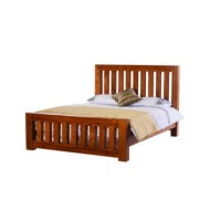 Furniture Link Boston Solid Oak Bed Frame - double