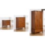 Mountrose Fiona Solid Wood 3 Piece Bedroom Furniture Set