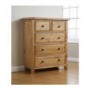 Mountrose Tuscany Solid Pine 4 Piece Bedroom Furniture Set