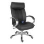Teknik Office Shiatsu Massage Executive Leather Chair in Black