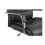 GRADE A1 - Teknik Office Kendal Exective Black Leather Chair