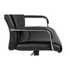 Black Leather Executive Office Chair - Teknik Office