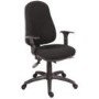 GRADE A1 - Teknik Office Ergo Comfort Black Executive Operator Chair with Arms