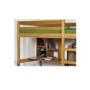 Verona Design Rimini High-Sleeper Bedroom Set in Antique Pine