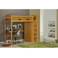 Verona Design Maximus High-Sleeper Bedroom Set in Antique Pine