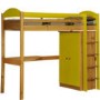 Verona Design Maximus High-Sleeper Bedroom Set in Antique Pine and Lime