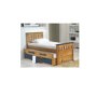 Verona Design Bergamo Captain's Guest Bed in Antique Pine and Blue