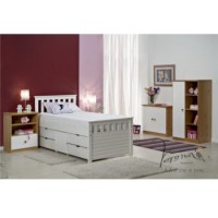 Verona Design Bergamo Captain's Guest Bed in White