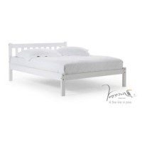Verona Design Belluno Double Bed Frame in White