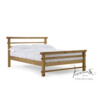 Verona Design Lecco Single Bed Frame in Antique Pine