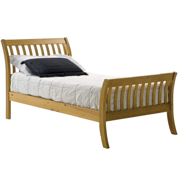 Verona Design Parma Small Single Bed Frame in Antique Pine