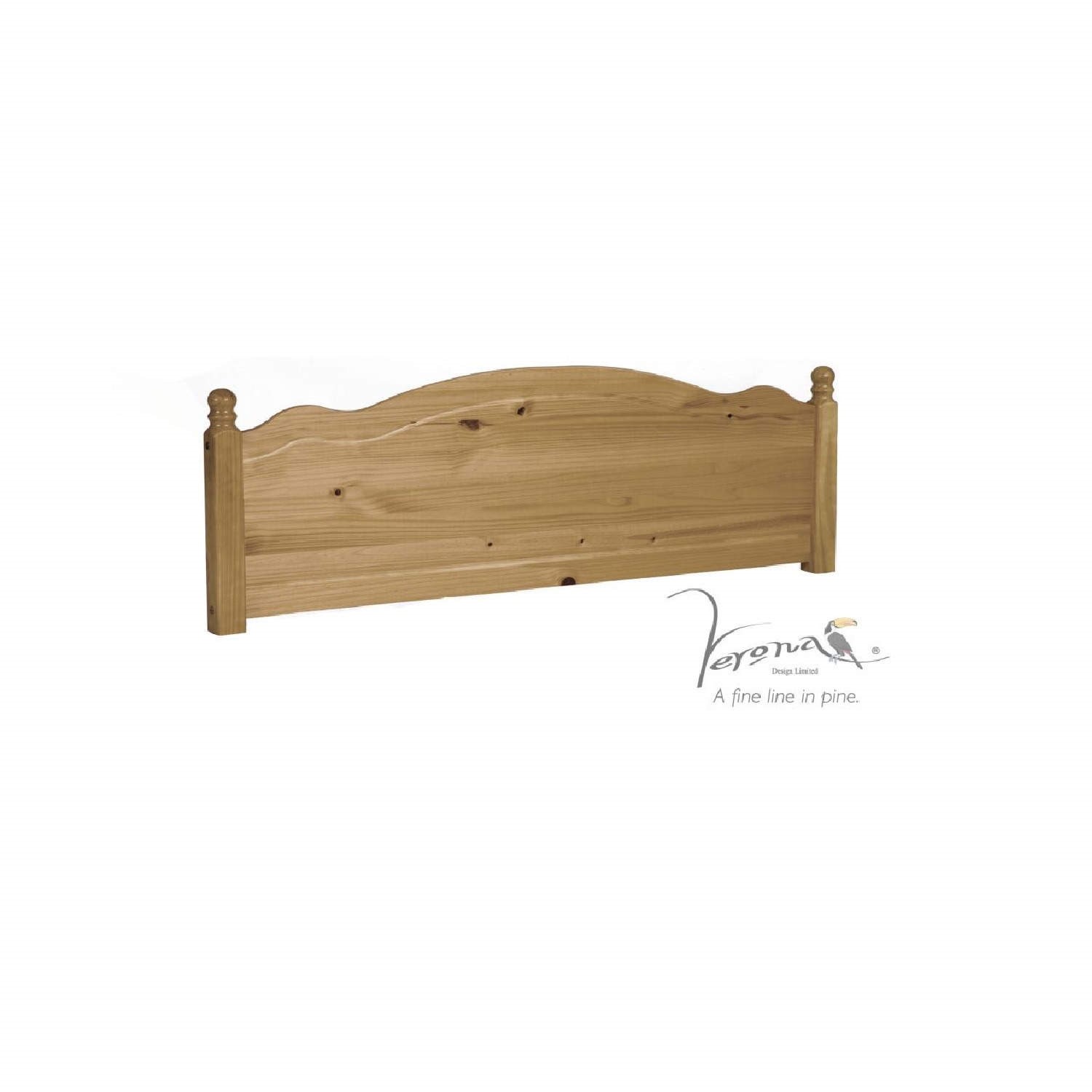 Verona Design Veneza Small Double Headboard in Antique Pine Furniture123