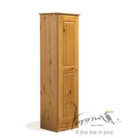 Verona Design Verona 1 Door Wardrobe in Antique Pine