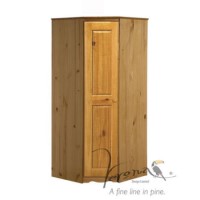 Verona Design Verona Corner Wardrobe in Antique Pine