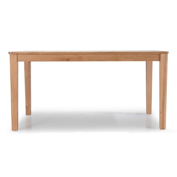 Campbell Solid Oak Rectangular Dining Table