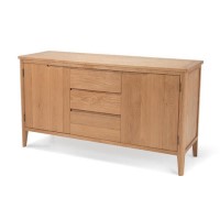Campbell Solid Oak Large Sideboard