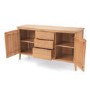 Campbell Solid Oak Large Sideboard