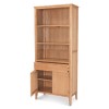 Campbell Solid Oak Tall Bookcase