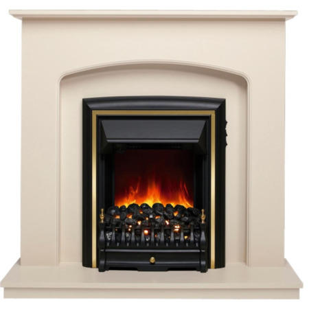Be Modern Lusso Eco 42inch Electric Fire in Ivory