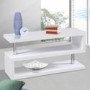 Miami TV Stand in White High Gloss
