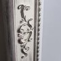 Ellesmere Carved Large Floor Standing Mirror in Grey - Caspian House