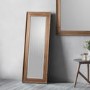 Gallery Morgan Full Length Mirror with Wood Frame