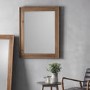 Gallery Morgan Rectangle Mirror with Wooden Frame