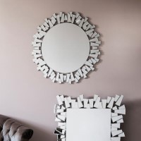 Rickman Round Wall Mirror With Statement Mirror frame