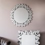 Rickman Round Wall Mirror With Statement Mirror frame