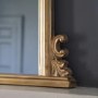 Gold Frame Overmantel Mirror 