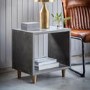 Lamp Table in Faux Concrete - Caspian House