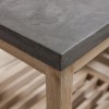 Brooklyn Large Side Table With Concrete Top