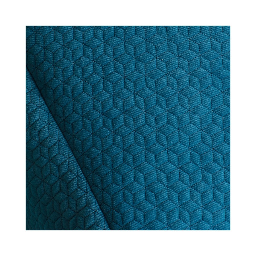 Elder Square Bean Bag Chair in Teal Green