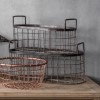 Lonnie Metal Baskets Set of 2
