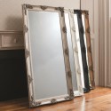 FOL100165 Full Length Leaner Mirror in Silver - Caspian House