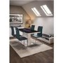 LPD Matrix White High Gloss LED 2 Door Sideboard