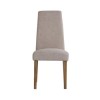 Tuscany Pair of  Dining Chairs in Beige Fabric