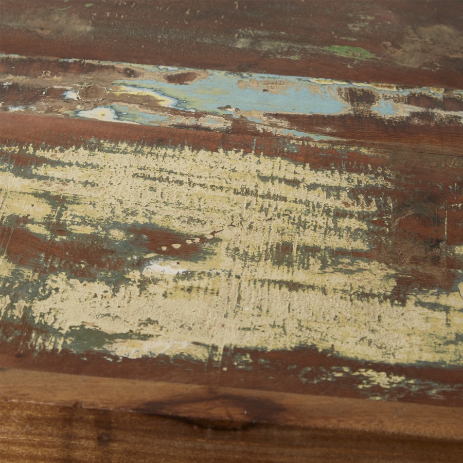 Coastal Reclaimed Wood 4 Seater Rectangle Dining Table