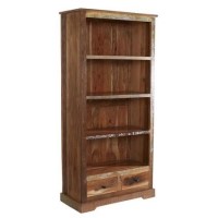 Coastal Reclaimed Wood Large Bookcase