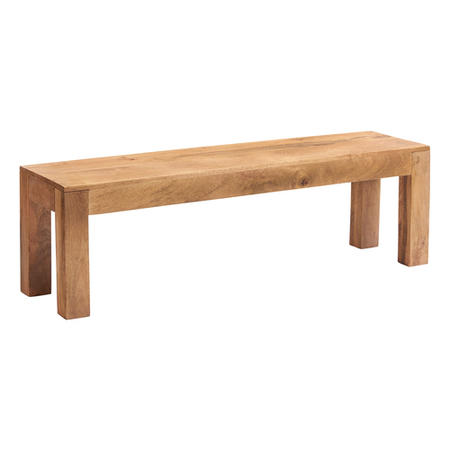 Toko Light Solid Wood Dining Bench