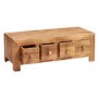 Toko Light Soild Mango Wood 8 Drawer Coffee Table Trunk