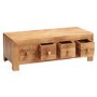 Toko Light Soild Mango Wood 8 Drawer Coffee Table Trunk